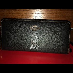 Coach Disney Minnie Mouse Wallet with sequins